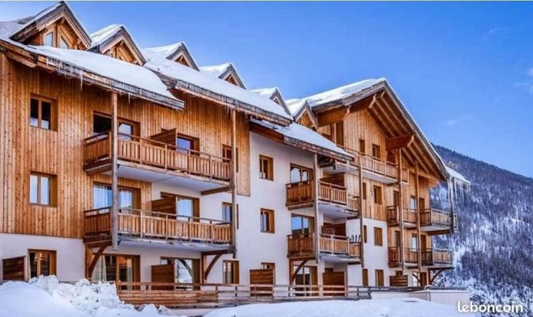 Appartement T2-5 Couchages L'Ecrin Des Orres 1800 レ・ゾル エクステリア 写真
