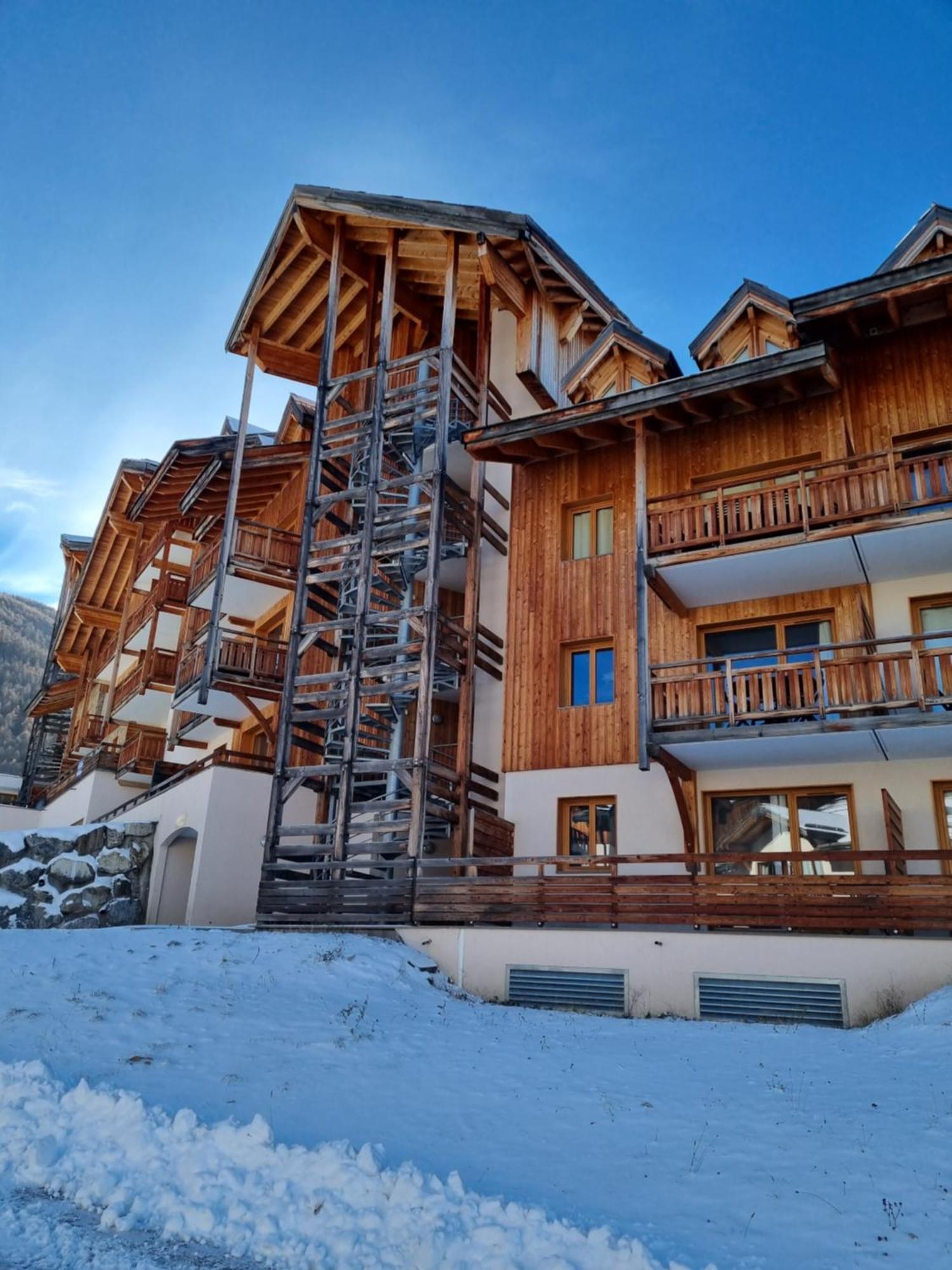 Appartement T2-5 Couchages L'Ecrin Des Orres 1800 レ・ゾル エクステリア 写真
