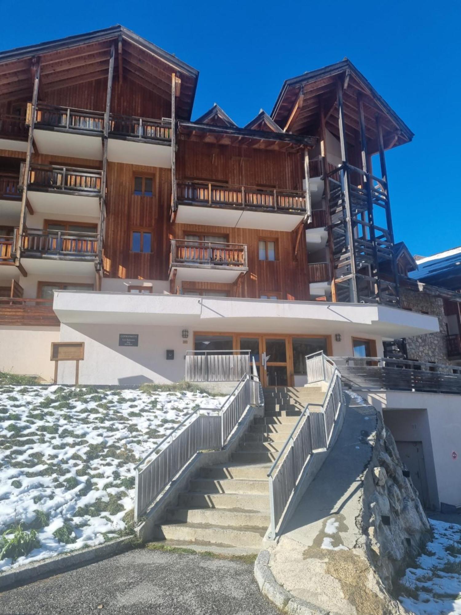 Appartement T2-5 Couchages L'Ecrin Des Orres 1800 レ・ゾル エクステリア 写真